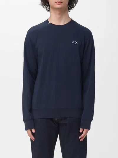 Sun 68 Sweatshirt Sun68 Men Color Navy In Blue