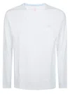 Sun 68 T-shirt Basic L/s In White