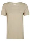 Sun 68 Embroidered T-shirt In Gray