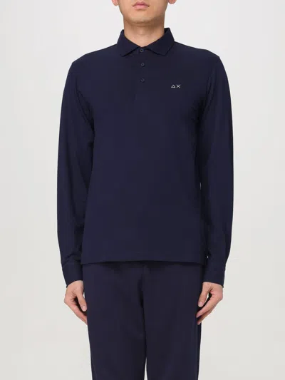 Sun 68 T-shirt  Men Color Blue In Blau