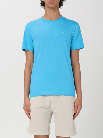 Sun 68 T-shirt  Men Color Turquoise