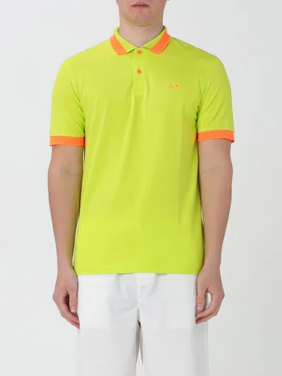 Sun 68 T-shirt  Men In Lime