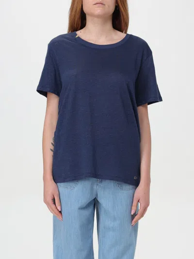 Sun 68 T-shirt  Woman Color Blue