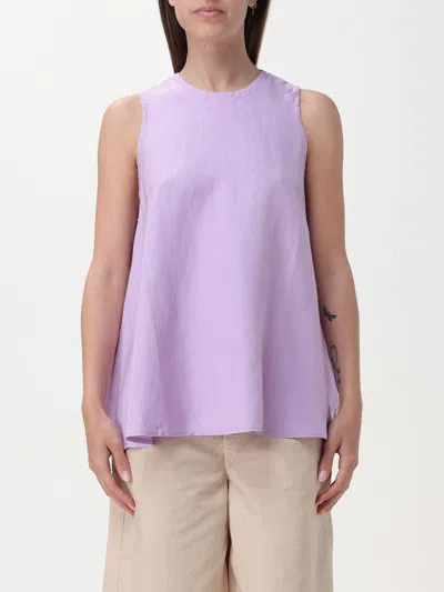 Sun 68 T-shirt  Woman Color Lilac