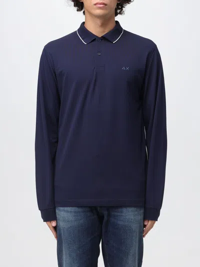 Sun 68 T-shirt Sun68 Men Color Blue