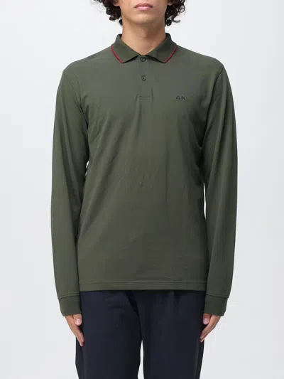 Sun 68 T-shirt Sun68 Men Color Military In Green