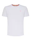 Sun 68 T-shirt With Logo In White