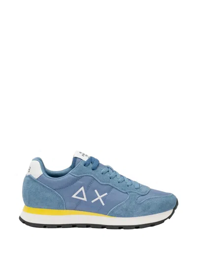 Sun 68 Tom Logo Sneakers In Blue