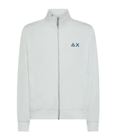 Sun 68 Track Zip Basic Fleece In White