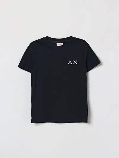Sun 68 T-shirt Sun68 Kids Color Blue In Black
