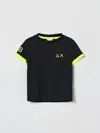 Sun 68 Tシャツ Sun68 ボーイ カラー ブルー In Blue