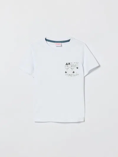 Sun 68 Kids' Tシャツ Sun68 ボーイ カラー ホワイト In White
