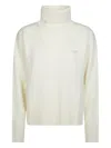 Sun 68 Turtle-neck Sweater In Neutral