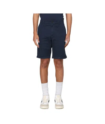 Sun 68 Waistband Loop Shorts In Multicolor