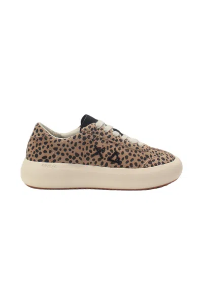 Sun 68 Women's Shoes Sun68 Z44231 Dark/black Beige In Brown