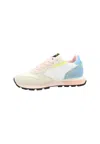 Sun 68 Women's Sneakers Sun68 Z35204 White In Pink