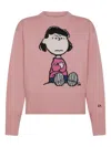 Sun 68 X Peanuts Sweater In Pink