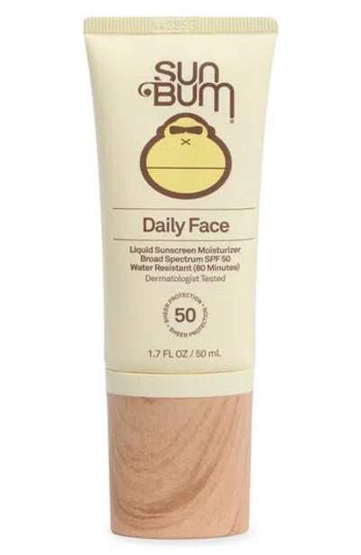 Sun Bum Daily Face Spf 50 Lotion In Transparent