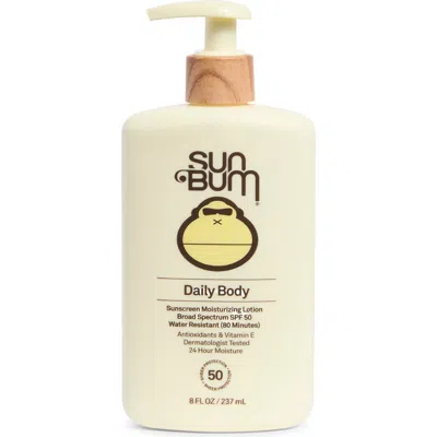 Sun Bum Daily Sunscreen Moisturizing Lotion Spf 50 In Transparent