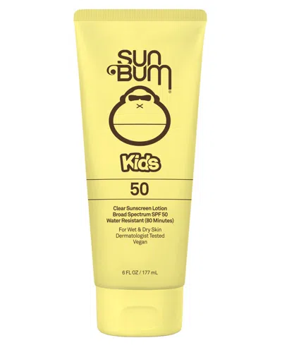 Sun Bum Kids Spf 50 Lotion, 6 Oz. In Transparent