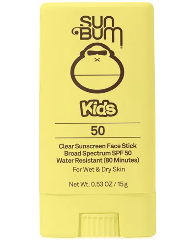 Sun Bum Kids Sunscreen Face Stick Spf 50, 0.53 Oz. In Nude