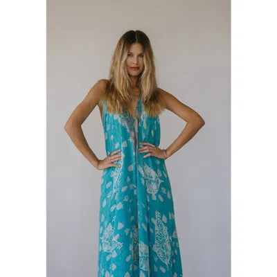 Sun Child Classic Silk Dress Harmony In Multi