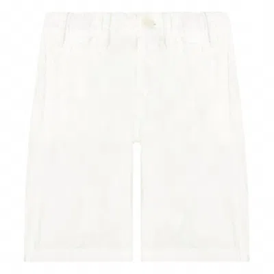 Sun Child Kid's Retiro Shorts In Off White
