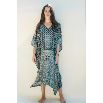 Sun Child Long Caftan El Matador In Multi