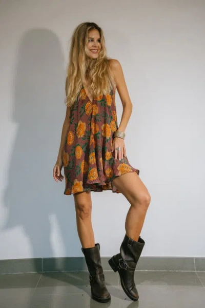 Sun Child The Party Dress Swirl In Brown