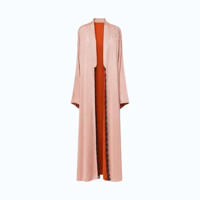 Sun Culture Women's Layali Kimono In Blush Pink
