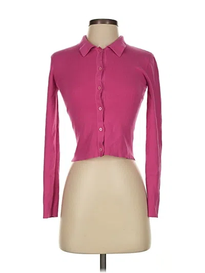 Pre-owned Sun-deh Cardigan Sweater In Pink