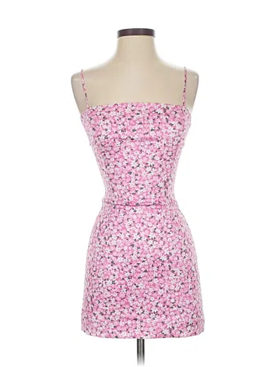 Pre-owned Sun-deh Cocktail Dress In Pink