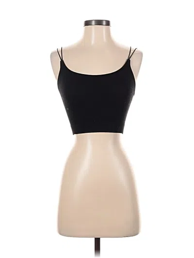 Pre-owned Sun-deh Tube Top Black Strapless Neckline Tops