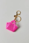 Sun Jellies Betty Itty Bitty Basket Bag Charm In Berry At Urban Outfitters In Berry