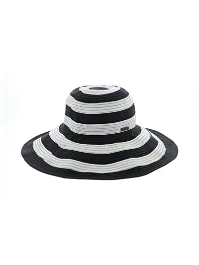 Pre-owned Sun N Sand Sun Hat In Black