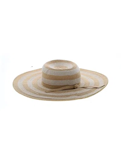 Pre-owned Sun N Sand Sun Hat In Brown
