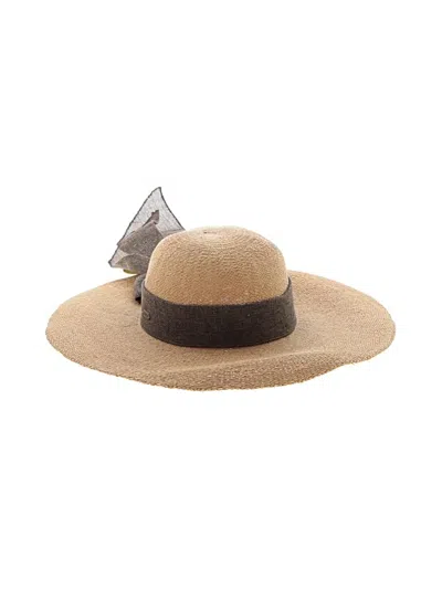 Pre-owned Sun N Sand Sun Hat In Brown