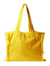 Sun Of A Beach Women's Terry Tote Beach Bag In Super Yellow