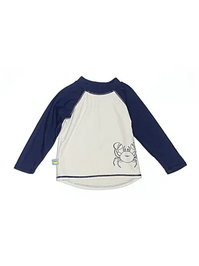 Pre-owned Sun Smarties Kids' Rash Guard In Blue