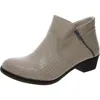 Sun + Stone Abby Womens Faux Suede Ankle Booties In Multi