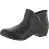 Sun + Stone Adelinee Womens Padded Insole Almond Toe Ankle Boots In Multi