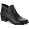 Sun + Stone Adelinee Womens Padded Insole Almond Toe Ankle Boots In Multi