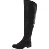 Sun + Stone Allicce Womens Wide Calf Knee-high Boots In Black