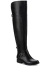Sun + Stone Anya Womens Block Heel Almond Toe Over-the-knee Boots In Multi