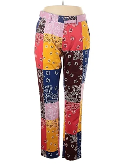 Pre-owned Sun + Stone Casual Pants In Pink