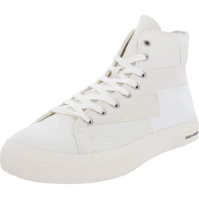 Sun + Stone Danas Womens Lifestyle High-top Casual And Fashion Sneakers In White