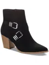 Sun + Stone Elyssaa Womens Block Heel Pointed Toe Booties In Multi