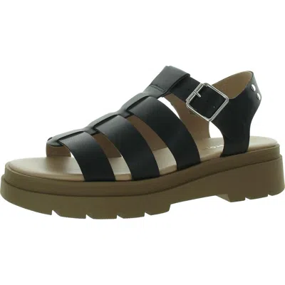 Sun + Stone Emmettt Womens Strappy Open Toe Gladiator Sandals In Multi
