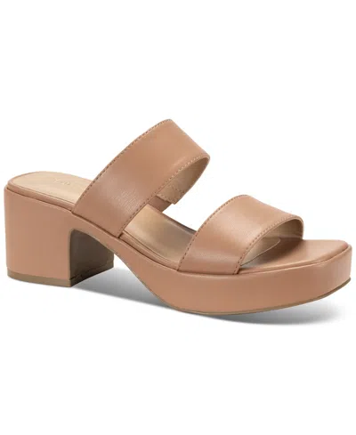 Sun + Stone Ginaa Dress Sandals, Created For Macys In Biscuit