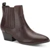 SUN + STONE GRANGERR WOMENS FAUX LEATHER BOOTIES